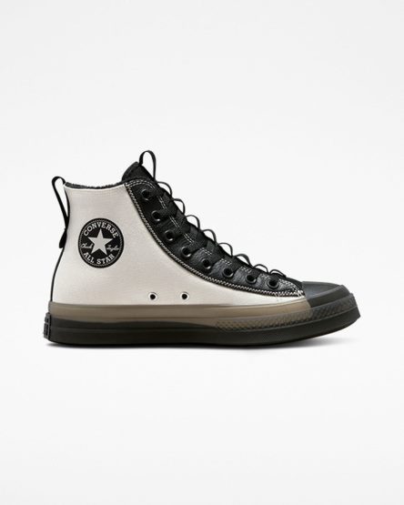 Beige / Black Converse Chuck Taylor All Star CX Explore Counter Climate Women's High Top Shoes | OHI379541