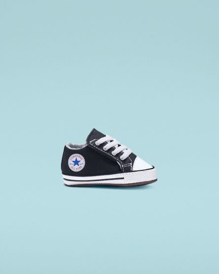 Black / Beige White Converse Chuck Taylor All Star Cribster Easy-On Boys' High Top Shoes | BM5914I37