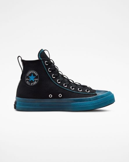 Black / Blue / White Converse Chuck Taylor All Star CX Explore Women's High Top Shoes | DM48K593I