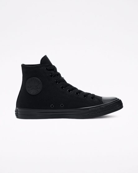 Black Converse Chuck Taylor All Star Classic Women's High Top Shoes | EC839LI57