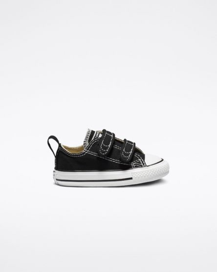 Black Converse Chuck Taylor All Star Easy-On Boys' Low Top Shoes | TW5K491L3