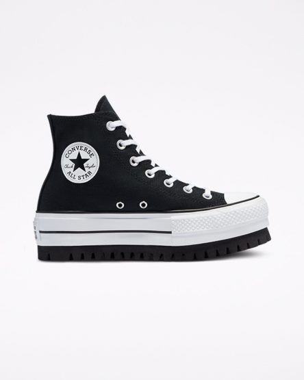 Black Converse Chuck Taylor All Star Trek Men's High Top Shoes | BZ9L3I458