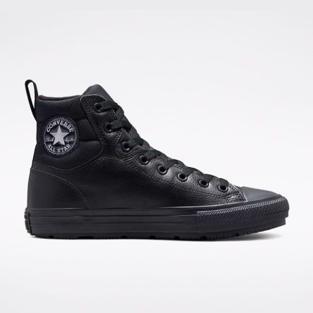 Black / Grey Converse Chuck Taylor All Star Berkshire High Top Men's Winter Boots | ZD97K48LI