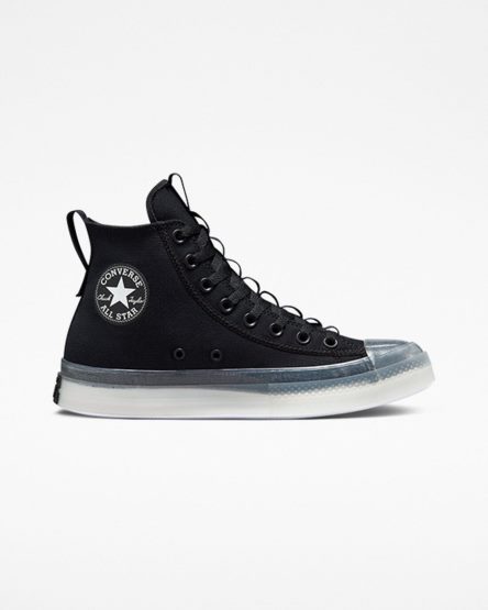 Black / White Converse Chuck Taylor All Star CX Explore Men's High Top Shoes | CXL1K384I