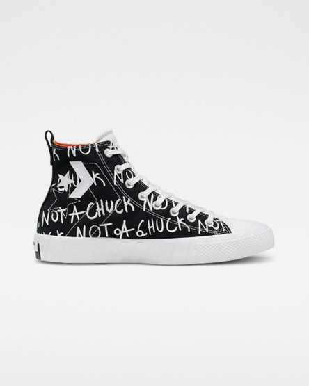 Black / White Converse UNT1TL3D Men's High Top Shoes | TC374IL85