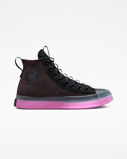 Brown / Black Converse Chuck Taylor All Star CX Explore Edge Glow Men's High Top Shoes | OP57143I8