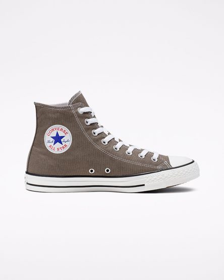 Deep Grey Converse Chuck Taylor All Star Classic Men's High Top Shoes | LWIL4793K