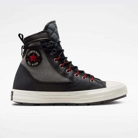 Grey / Black Converse Chuck Taylor All Star All Terrain High Top Women's Winter Boots | EN8I73L54