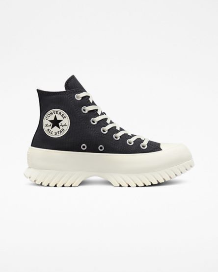 Grey / Black Converse Chuck Taylor All Star Lugged 2.0 Seasonal Color Men's High Top Shoes | XE3L8597I