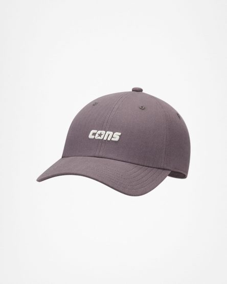 Grey Converse CONS Baseball Women's Hats | VN147L39I