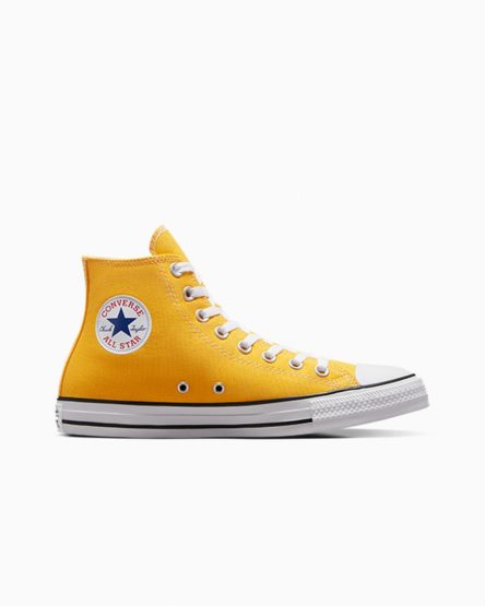 Lemon Converse Chuck Taylor All Star Classic Men's High Top Shoes | ZG89I543K