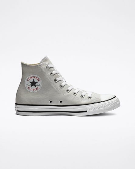 Light Grey Converse Chuck Taylor All Star Classic Women's High Top Shoes | UV5I9KL41