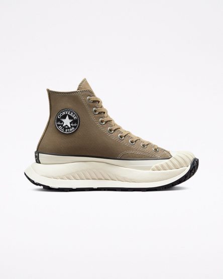 Olive / Black Converse Chuck 70 AT-CX Men's High Top Shoes | EY7419835