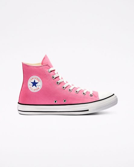 Pink Converse Chuck Taylor All Star Classic Men's High Top Shoes | PJ5ILK784