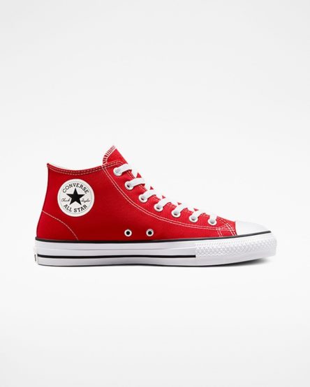 Red / White / Black Converse CONS Chuck Taylor All Star Pro Men's Skate Shoes | RK4L87195