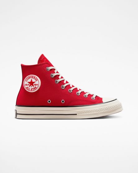 Red / White / Black Converse Chuck 70 Year of the Rabbit Men's High Top Shoes | UX58IK4L9