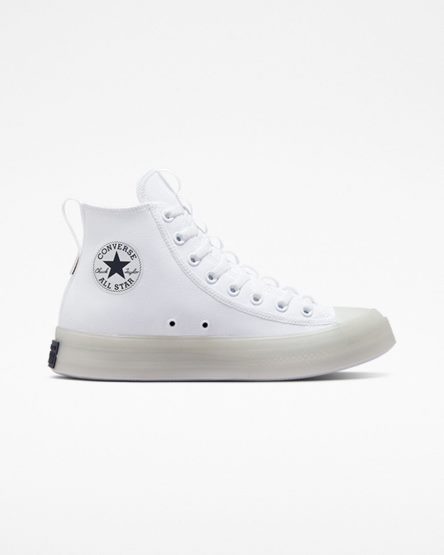 White / Black Converse Chuck Taylor All Star CX Explore Men's High Top Shoes | JHKL5I391