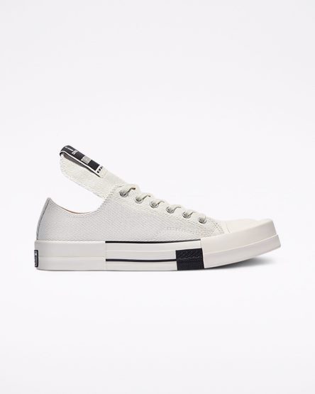 White / Black Converse TURBODRK Chuck 70 Men's Low Top Shoes | ON478LK95