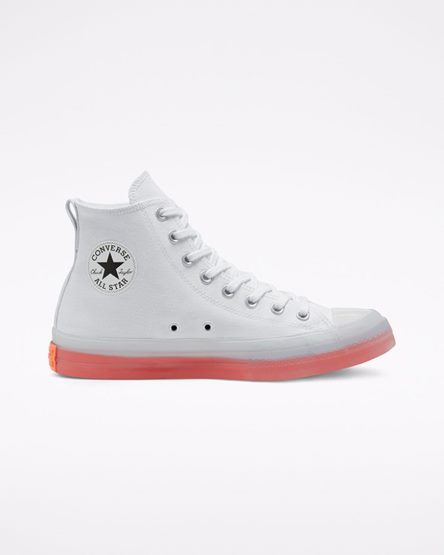 White / Mango Converse Chuck Taylor All Star CX Women's High Top Shoes | HEL8IK935