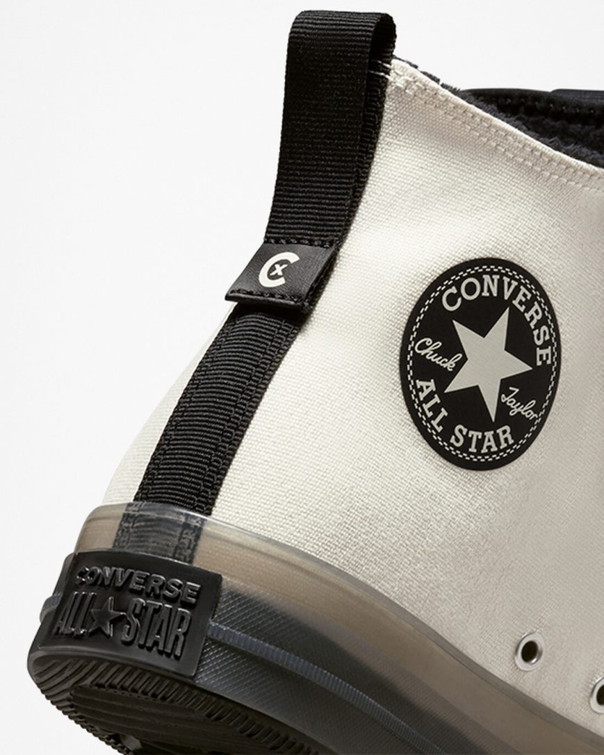 Beige / Black Converse Chuck Taylor All Star CX Explore Counter Climate Women's High Top Shoes | OHI379541