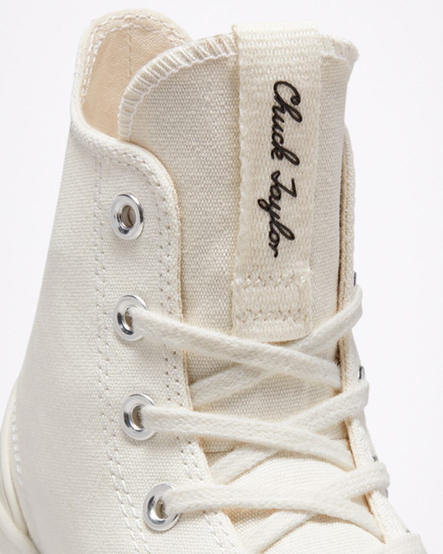 Beige / Black / White Converse Run Star Legacy CX Women's High Top Shoes | ENK5I8L47