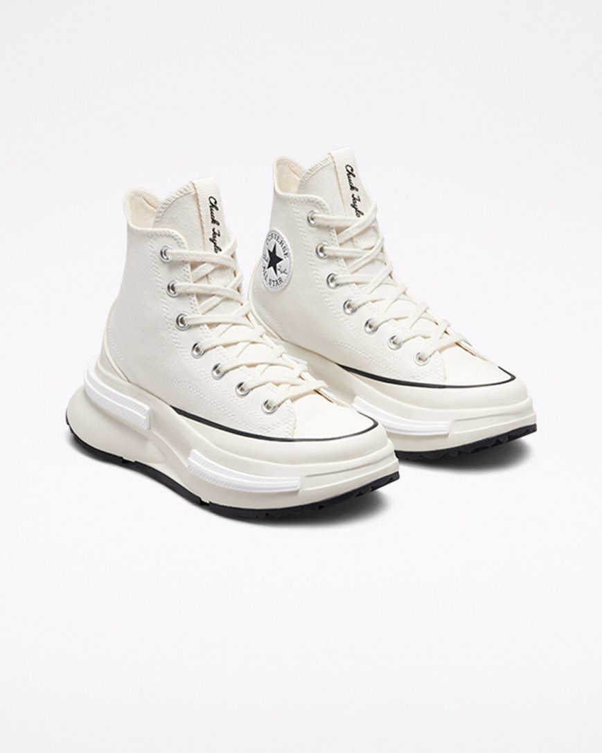 Beige / Black / White Converse Run Star Legacy CX Women's High Top Shoes | ENK5I8L47