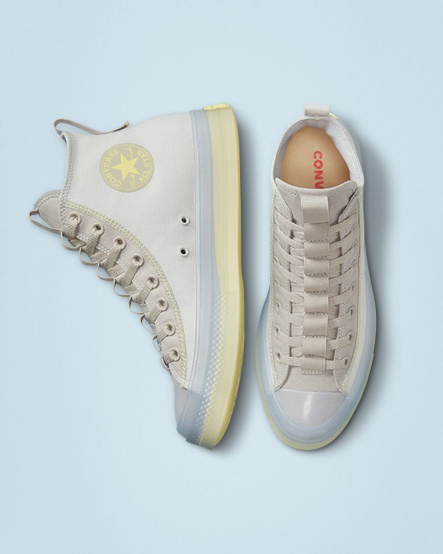 Beige Converse Chuck Taylor All Star CX Explore Desert Sunset Women's High Top Shoes | CNL4K719I