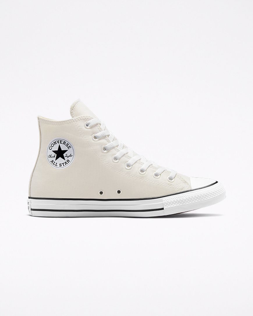 Beige Converse Chuck Taylor All Star Seasonal Color Men\'s High Top Shoes | ANK7L83I5