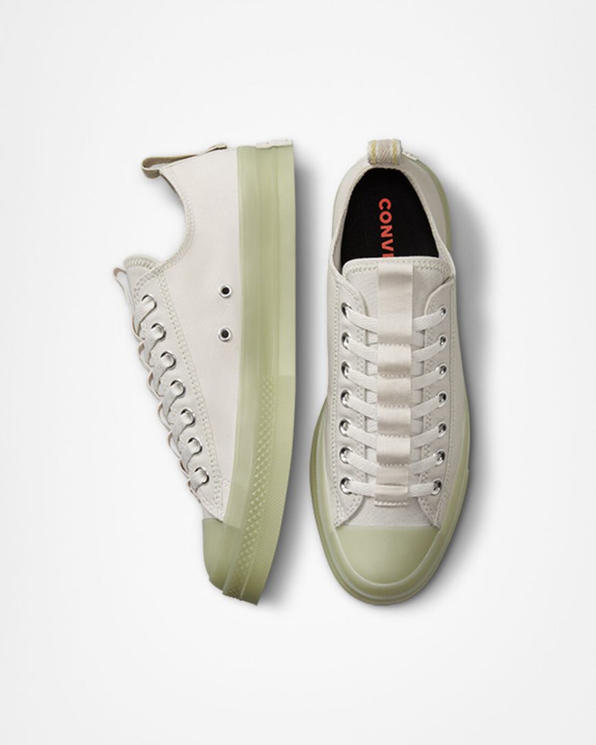 Beige / Olive / Silver Converse Chuck Taylor All Star CX Explore Women's Low Top Shoes | GJ97418L3