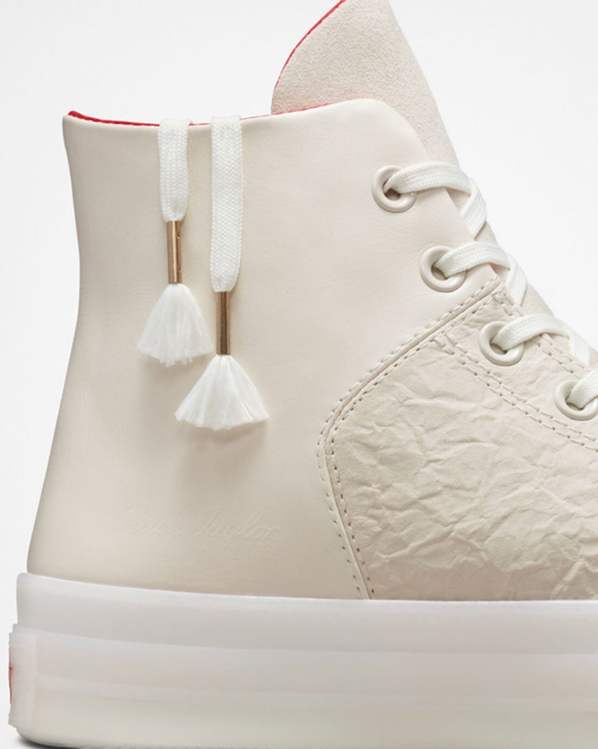 Beige / Red / White Converse Chuck 70 Marquis Year of the Rabbit Men's High Top Shoes | LC9375L4I