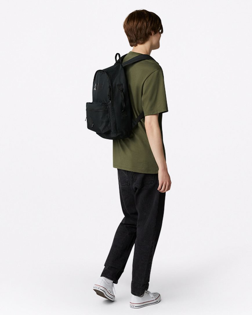 Black Converse CONS Go 2 Men's Backpacks | FI791853L