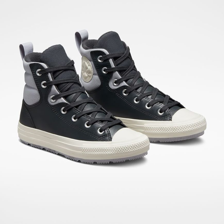 Black Converse Chuck Taylor All Star Berkshire Counter Climate High Top Men's Winter Boots | NC7KI84L5