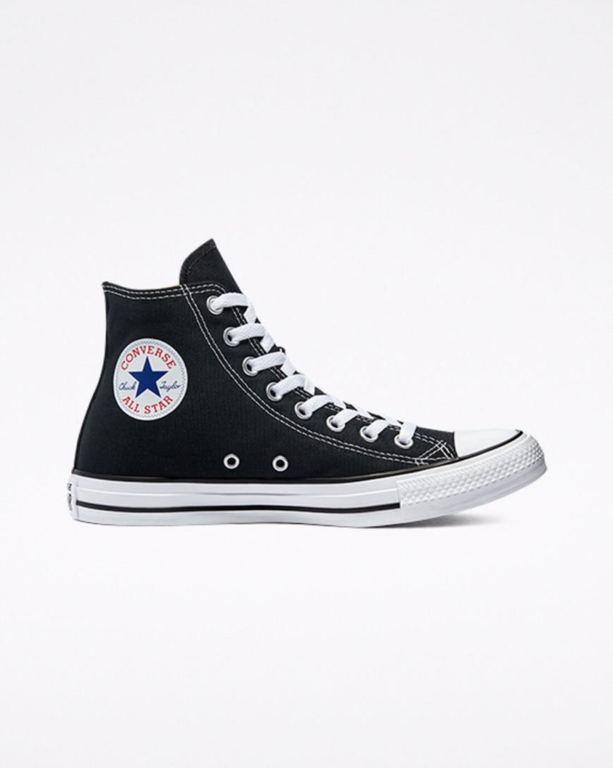 Black Converse Chuck Taylor All Star Classic Men\'s High Top Shoes | HP7891KI3