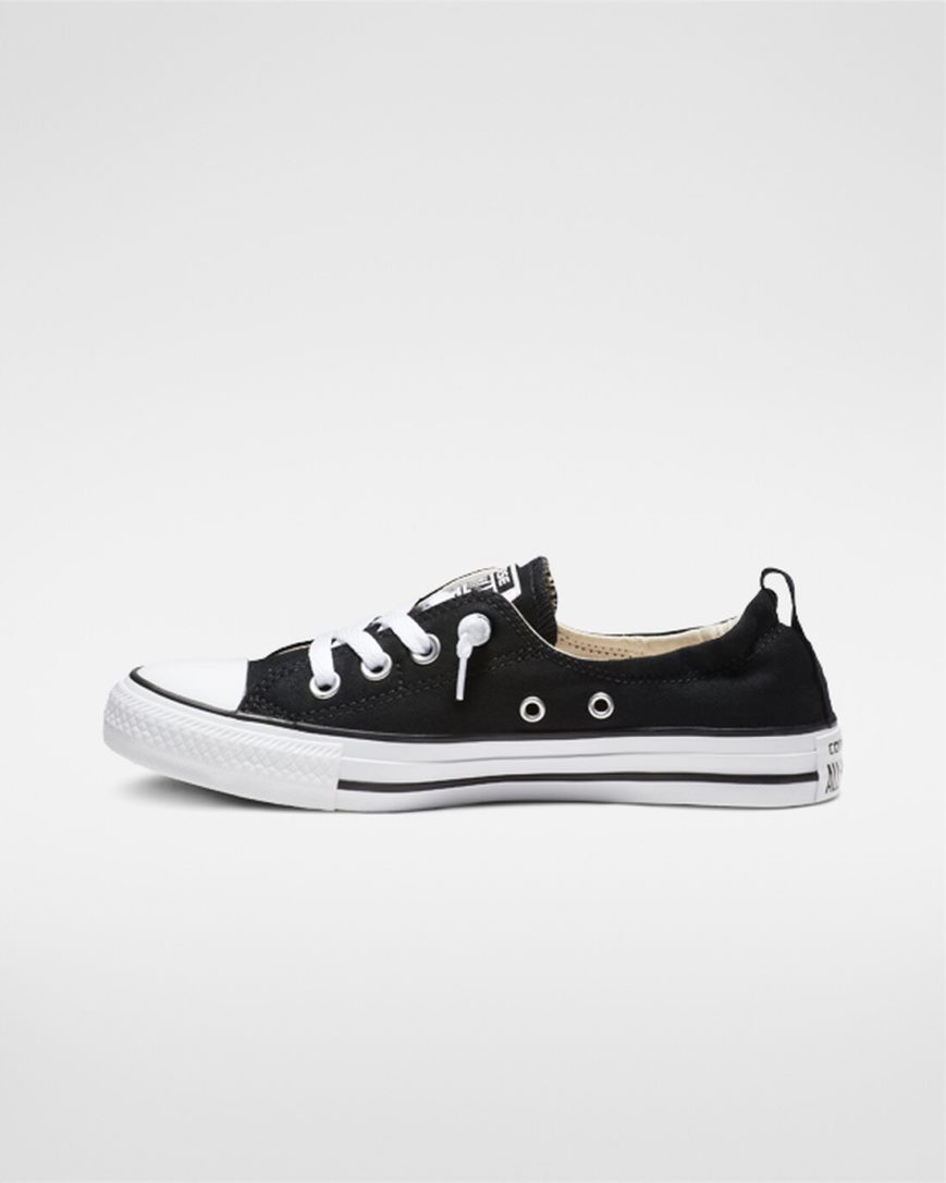 Black Converse Chuck Taylor All Star Shoreline Women's Slip On Shoes | GSL5I98K4