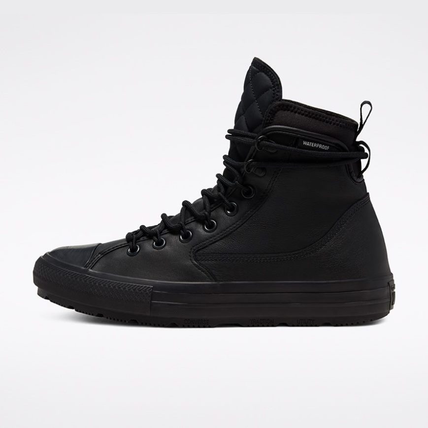 Black Converse Chuck Taylor All Star Utility All Terrain High Top Men's Winter Boots | XE817354K