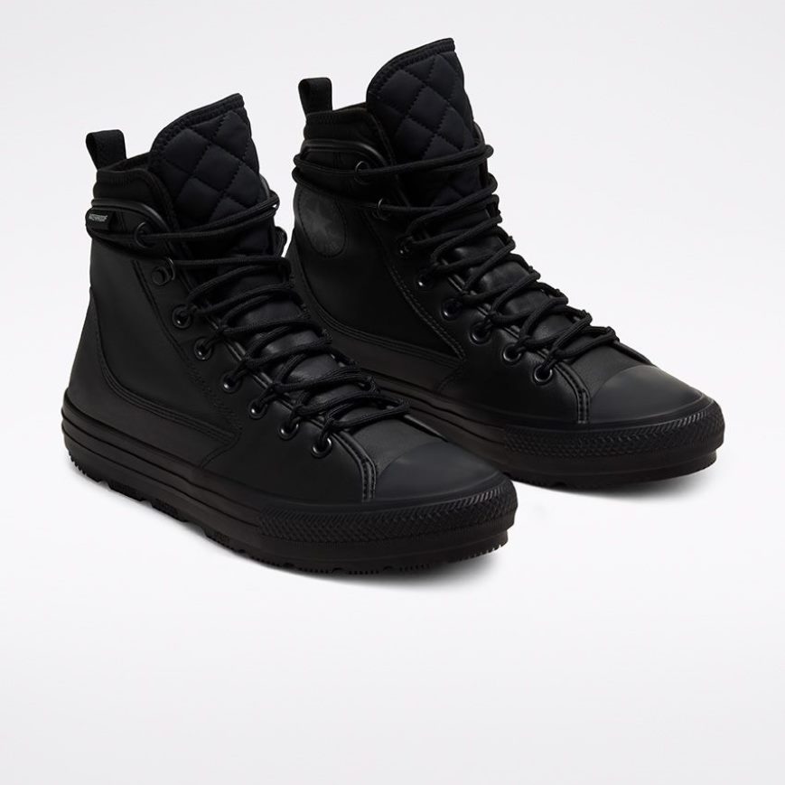 Black Converse Chuck Taylor All Star Utility All Terrain High Top Men's Winter Boots | XE817354K