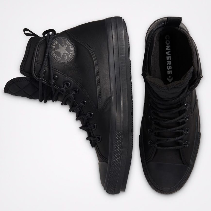 Black Converse Chuck Taylor All Star Utility All Terrain High Top Men's Winter Boots | XE817354K