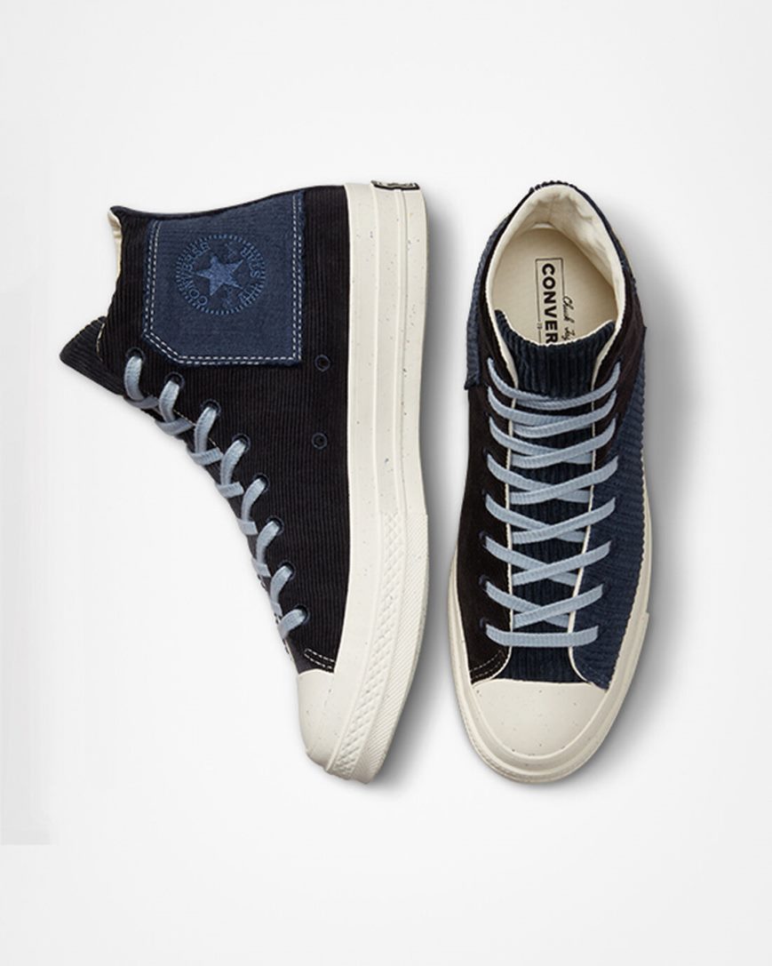 Black / Navy Converse Chuck 70 Beyond Retro Women's High Top Shoes | DSK3815I4