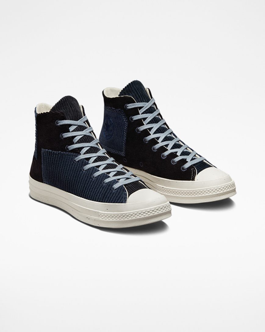 Black / Navy Converse Chuck 70 Beyond Retro Women's High Top Shoes | DSK3815I4