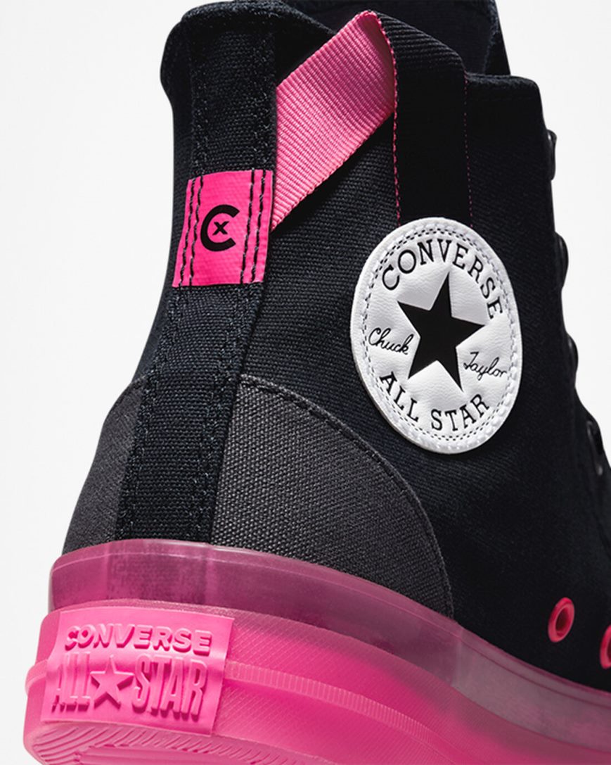 Black / Pink Converse Chuck Taylor All Star CX Women's High Top Shoes | JR894K3L7