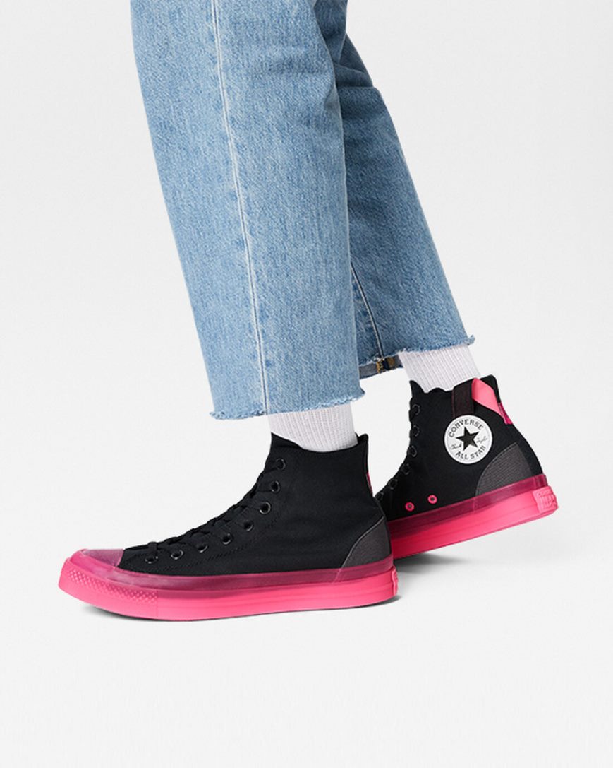 Black / Pink Converse Chuck Taylor All Star CX Women's High Top Shoes | JR894K3L7