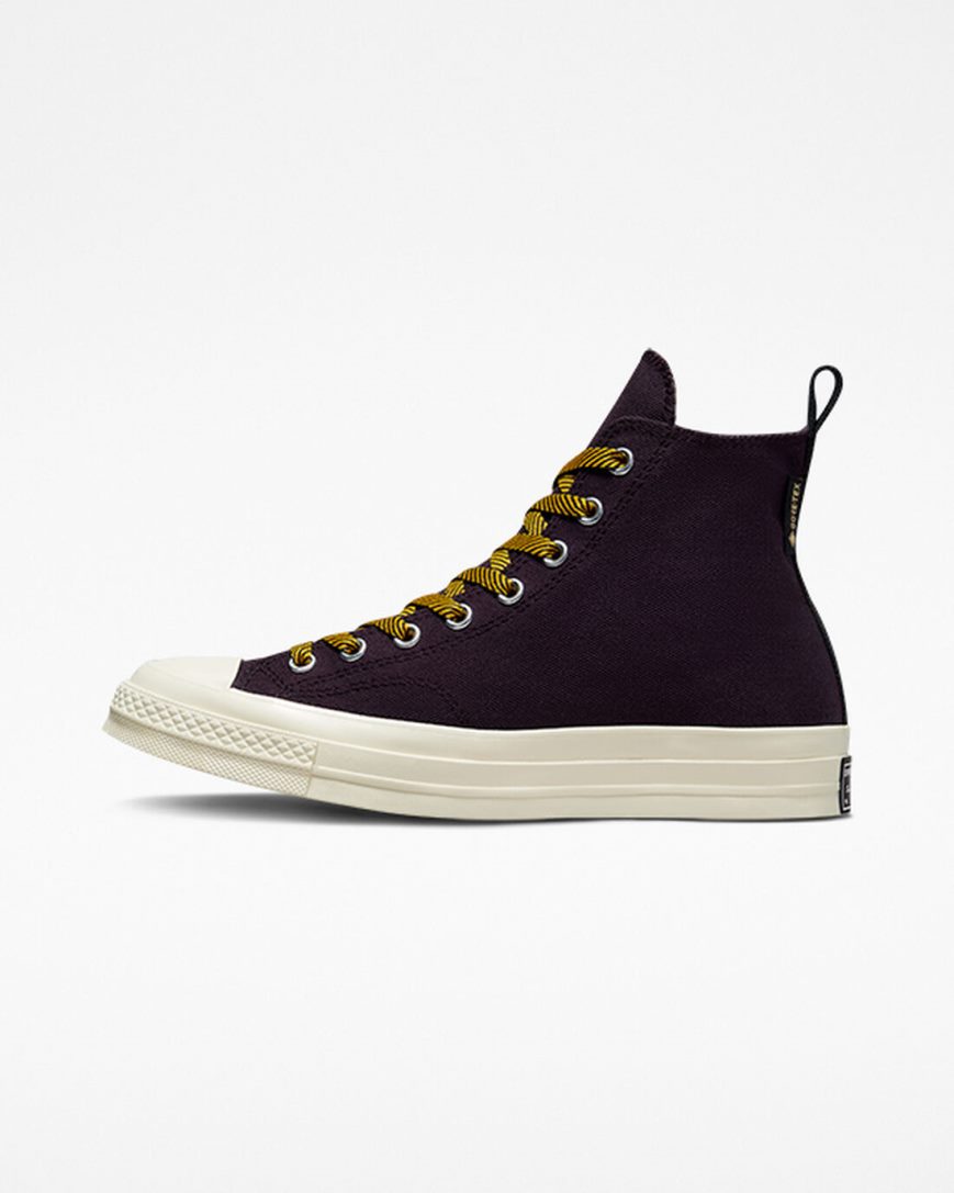 Black Pink / Yellow Converse Chuck 70 Counter Climate GORE-TEX Men's High Top Shoes | CV45L9I31