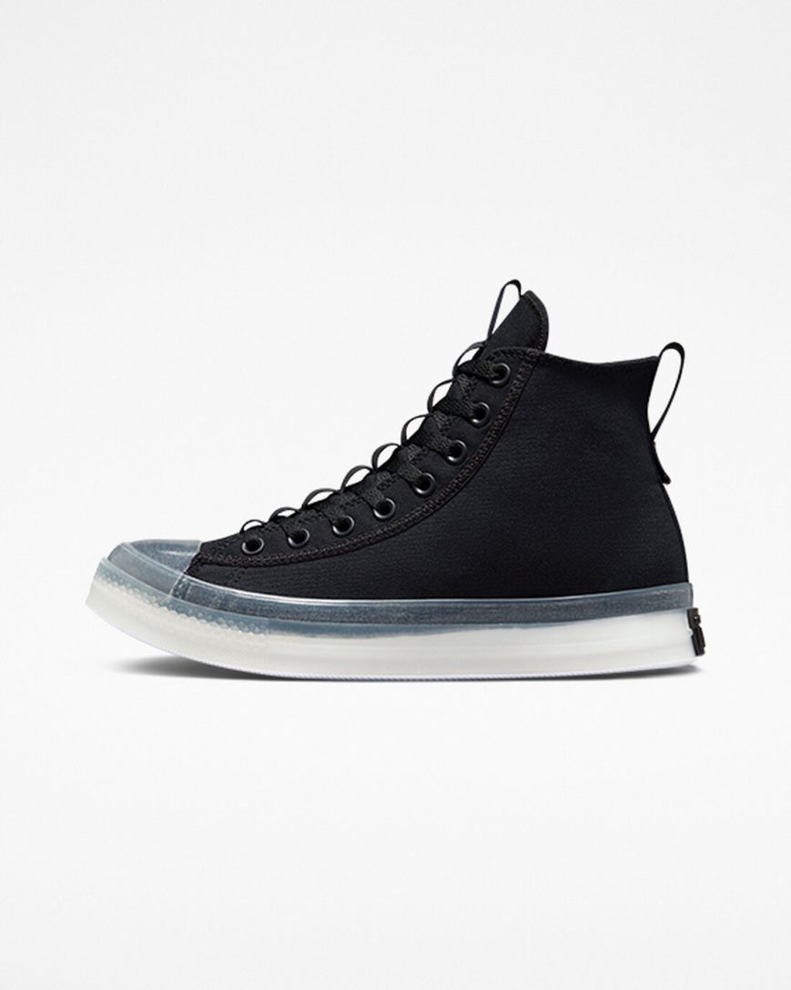 Black / White Converse Chuck Taylor All Star CX Explore Men's High Top Shoes | CXL1K384I