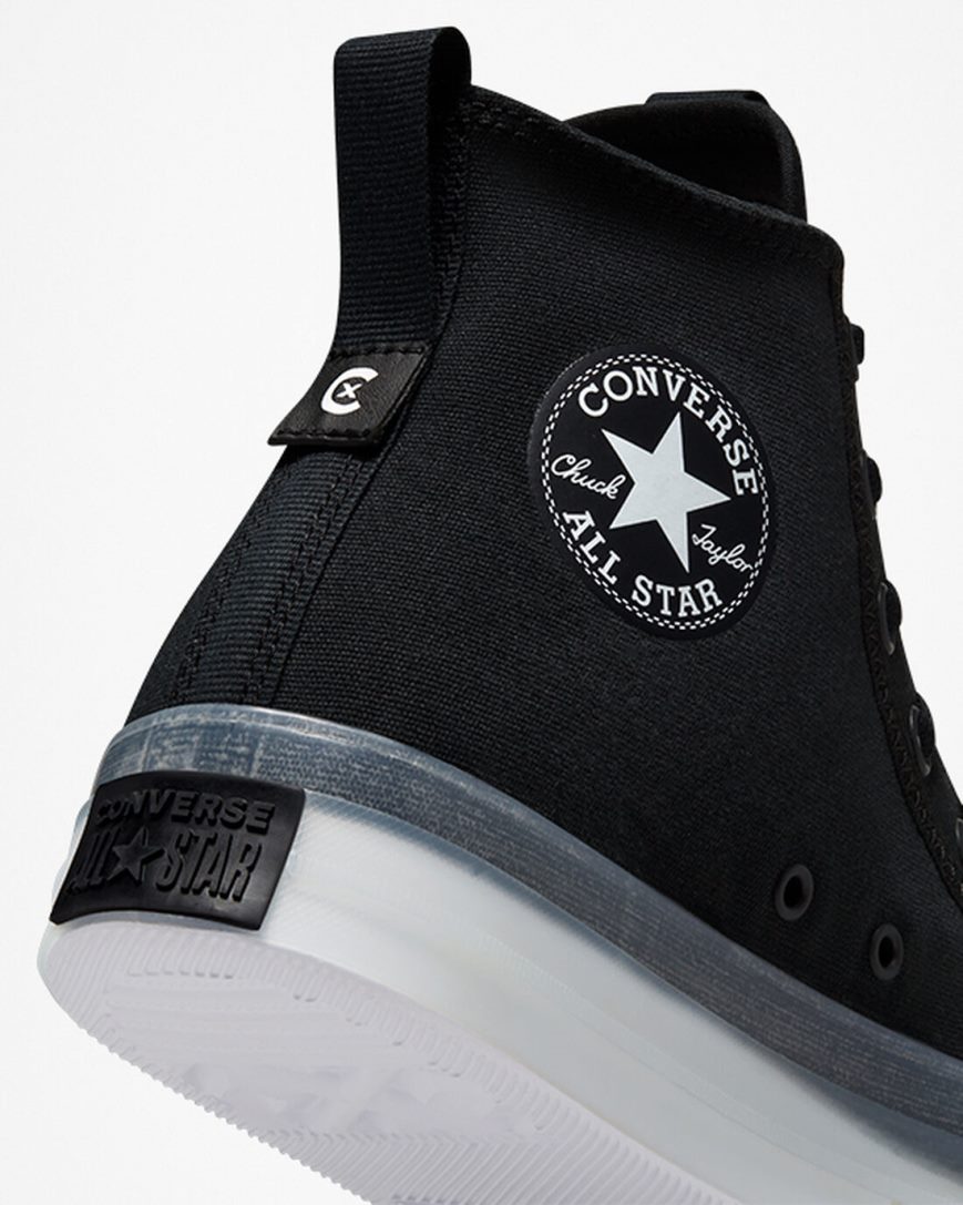 Black / White Converse Chuck Taylor All Star CX Explore Men's High Top Shoes | CXL1K384I