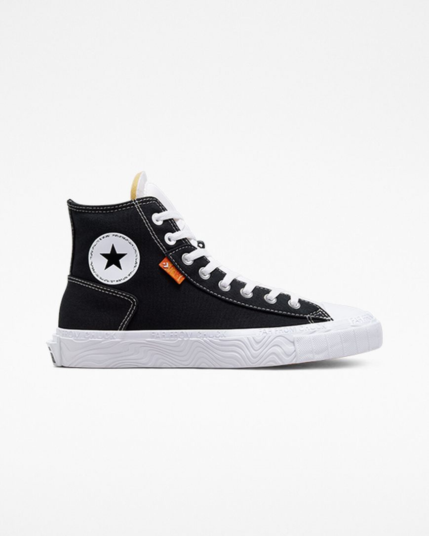 Black / White Converse Chuck Taylor Alt Star Canvas Men\'s High Top Shoes | AP491K5I8