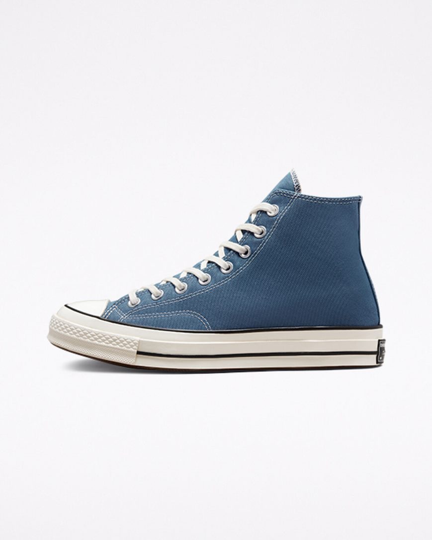 Blue / Black Converse Chuck 70 Seasonal Color Women's High Top Shoes | GV9814L37