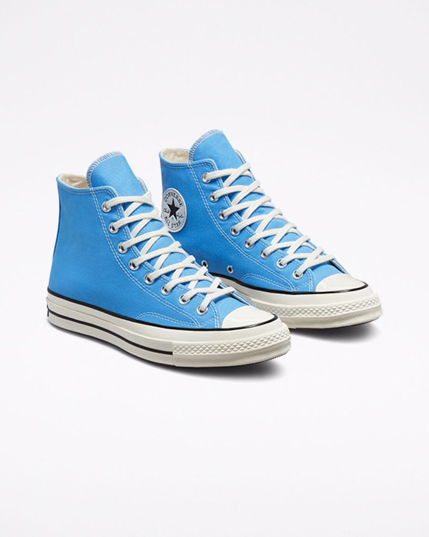 Blue / Black Converse Chuck 70 Seasonal Color Men's High Top Shoes | VS7948K51