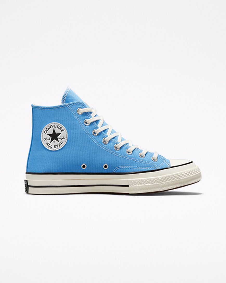 Blue / Black Converse Chuck 70 Seasonal Color Men\'s High Top Shoes | VS7948K51