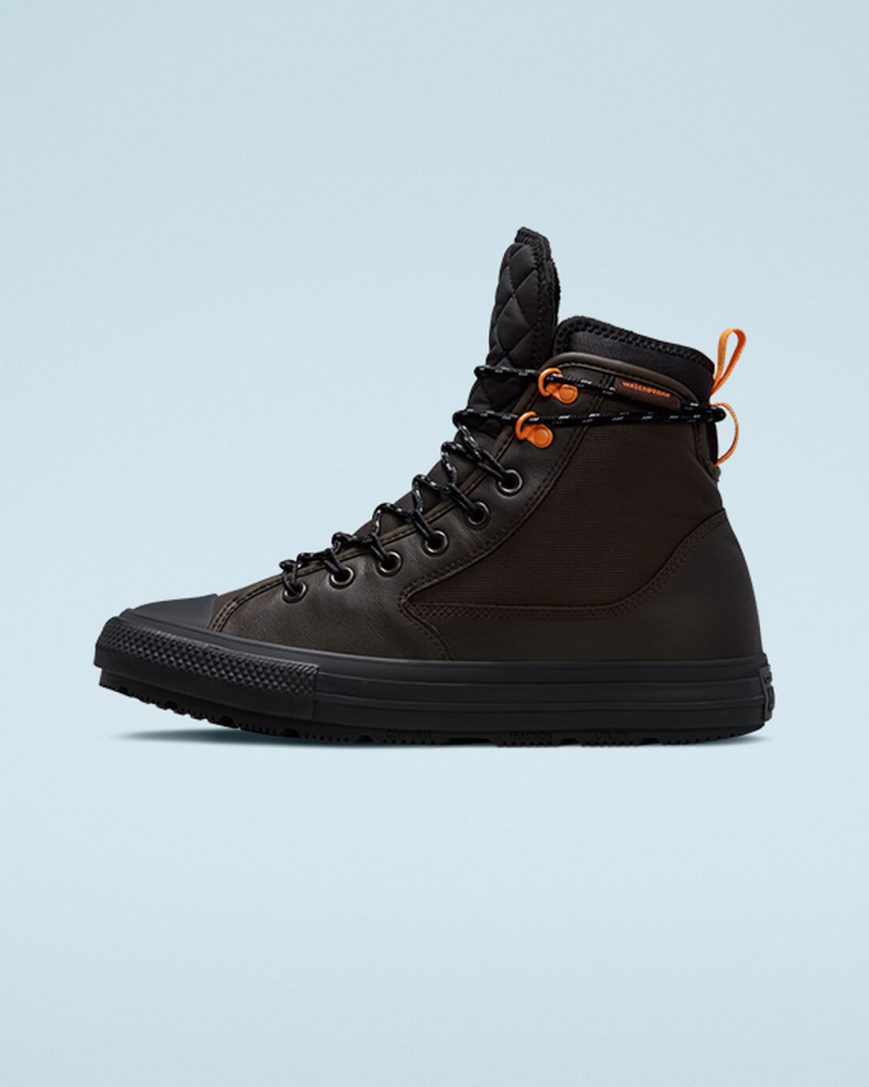 Brown / Brown Converse Chuck Taylor All Star All Terrain Counter Climate High Top Men's Winter Boots | VJ78L3K5I