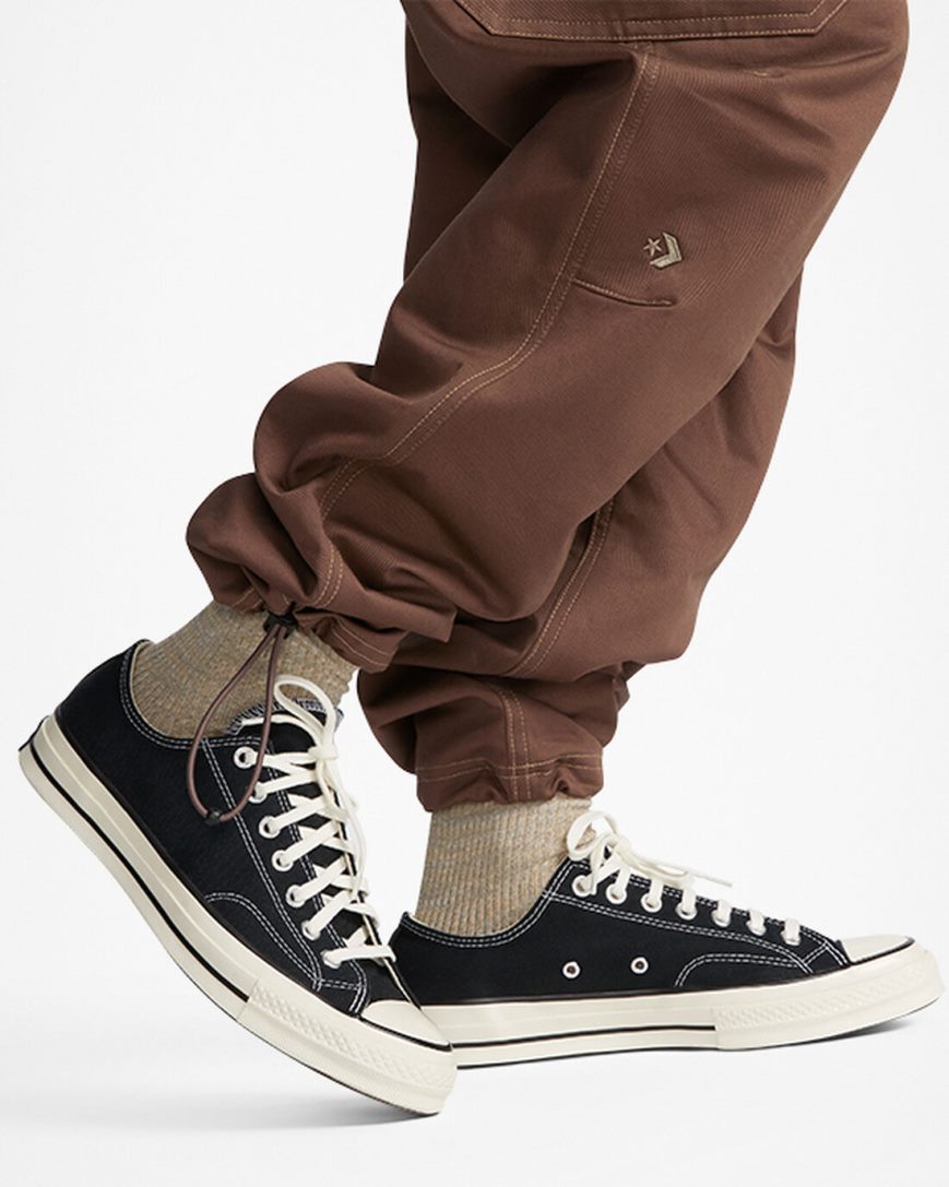 Brown Converse Star Chevron Cargo Men's Pants | QC9378IK5